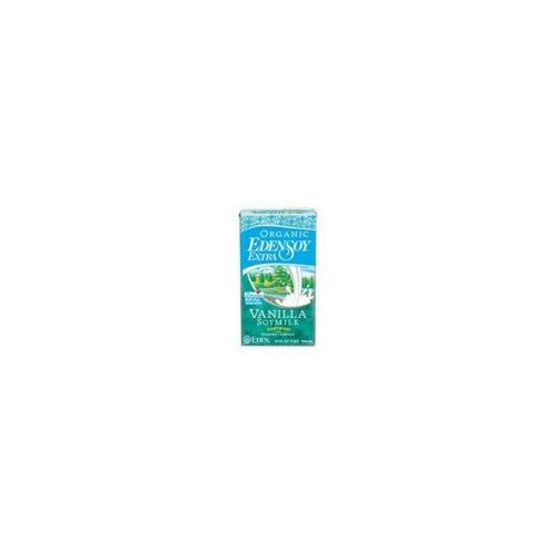 Edensoy Organic Extra Vanilla Soymilk, 32 Ounce - 12 per case.