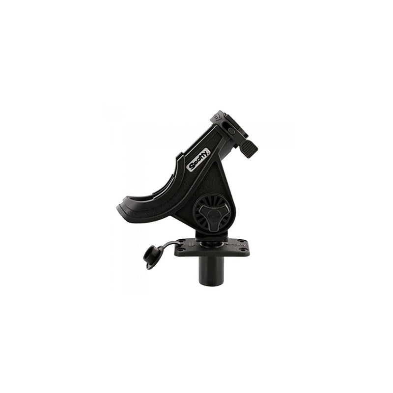 Scotty Baitcaster/ Spinning Rod Holder Black with 244 Flush Deck Mount