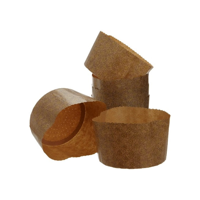 Kitchen Supply Large Panettone Paper Mold, Set of 6