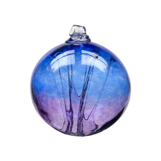 Kitras Witch Ball, Cobalt/Amethyst