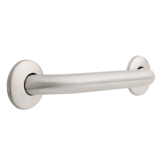 Franklin Brass 5712 1-1/4-Inch x 12-Inch Concealed Mount Safety Bath and Shower Grab Bar, Stainless Steel