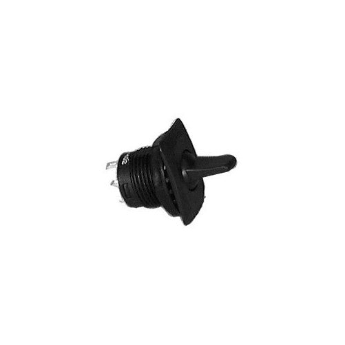 Round Paddle Lever Momentary Toggle Switch - SPDT / (On) - Off - (On) : 30-10329