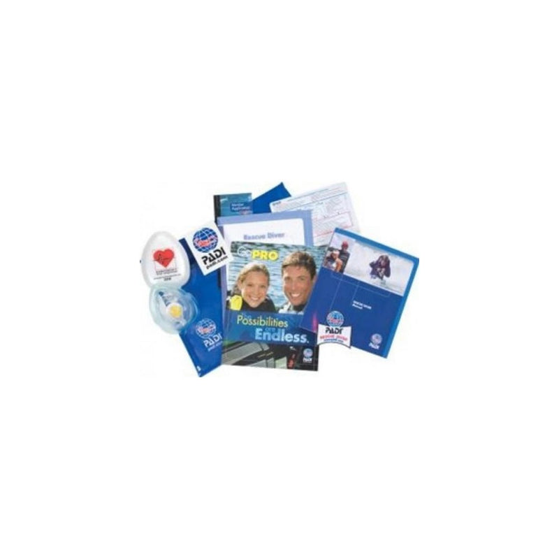 Padi Rescue Diver Crew Pack w/Pocket Mask