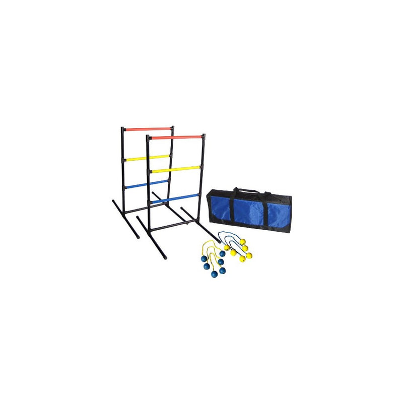 Driveway Games LADRTS-GM-00140 Ladder Ball Toss Game with 6 Bolos Bolas & Carrying Case for Outdoor, Lawn, Yd