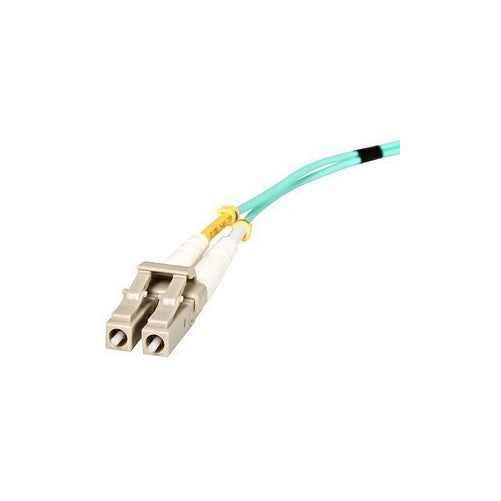 StarTech 10Gb Fiber Optic Duplex Cable. 5M FIBER CABLE LC/LC 50/125 DUPLEX 10GB AQUA MULTIMODE LSZH FIBER. LC Male - LC Male - 16.4ft - Aqua