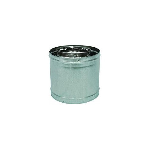 Comfort Flame 12-8DM Section Double Wall Wood Burning Pipe, 12-Inch