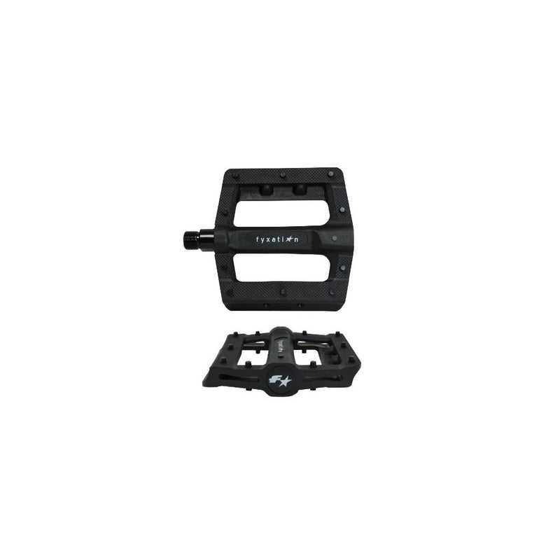 Fyxation Gates Slim Platform Pedal, Black