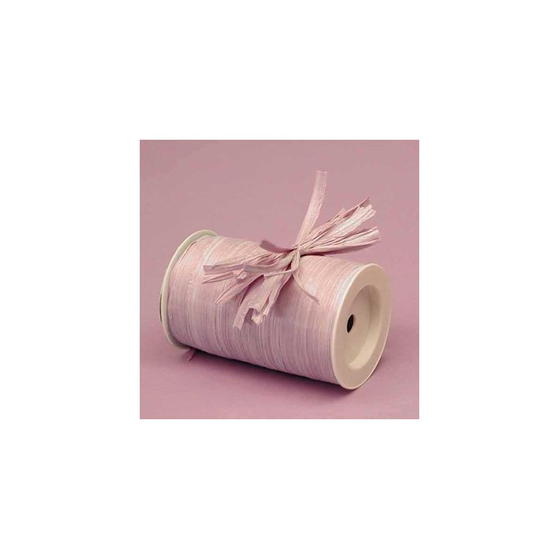 Orchid Matte Raffia Ribbon, 1/4" X 100 Yards