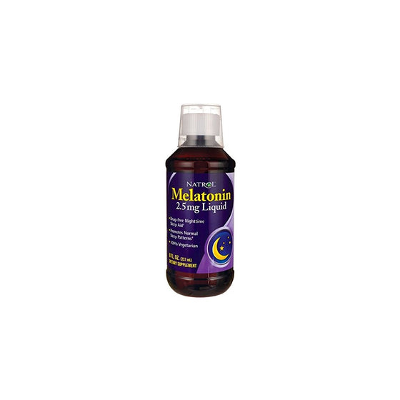 Natrol Melatonin 2.5 mg Liquid 8 oz