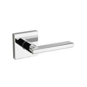 Kwikset 91540-002 Halifax Square Hall/Closet Lever in Polished Chrome