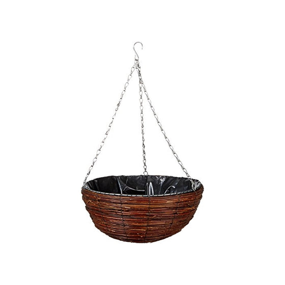 Master Garden Products Willow Hanging Tub, 14 by 9-Inch