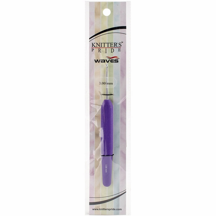Knitter's Pride Waves Aluminium Crochet Hook, 3mm