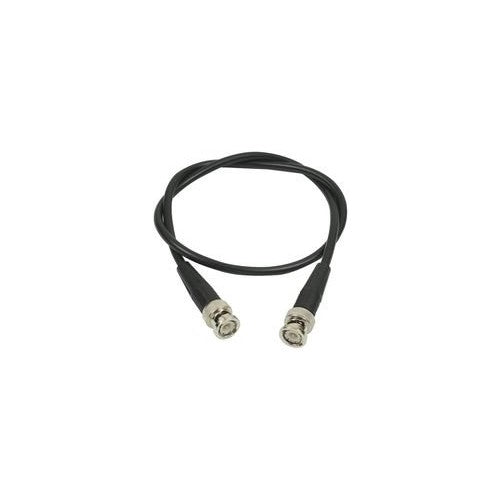 RF / Coaxial Cable Assembly, BNC Straight Plug, BNC Straight Plug, RG58C, 50 ohm, 2 ft, 610 mm