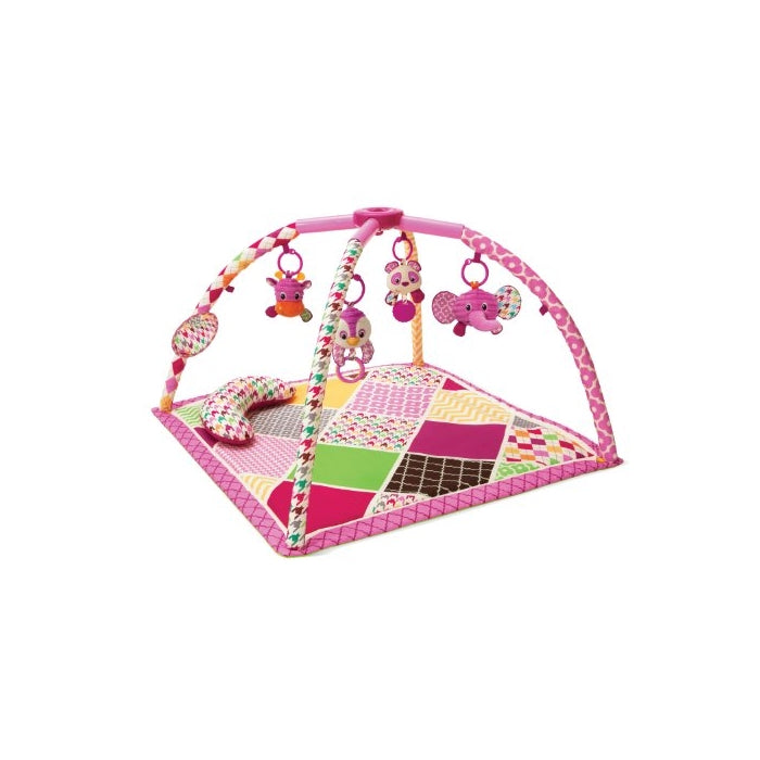 Infantino Sweet Safari Twist and Fold Activity Gym and Play Mat