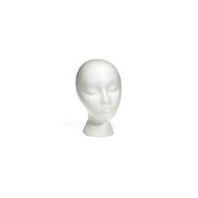 Styrofoam Wig Head (Female) 2-Pack