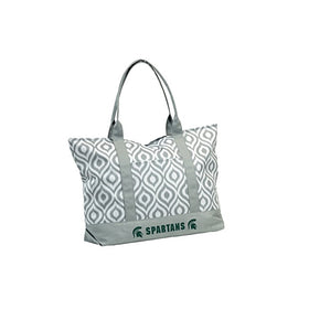 NCAA MI State Women's Ikat Tote Bag
