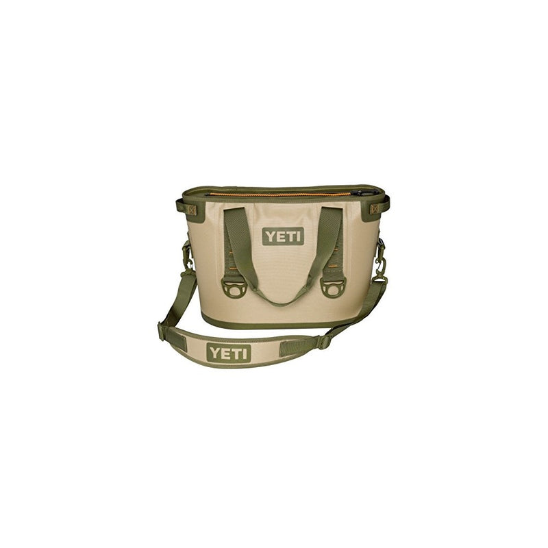 Yeti YHOP20T Hopper 20 Softsided Cooler Tan / Orange 21.5" x 10.5" x 13.8"