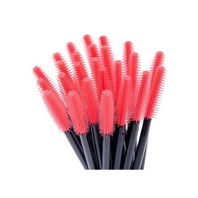 JOVANA 25 Pcs Disposable Eyelash Mascara Wands Applicator Silicone Gel Head (Tower-Shape)
