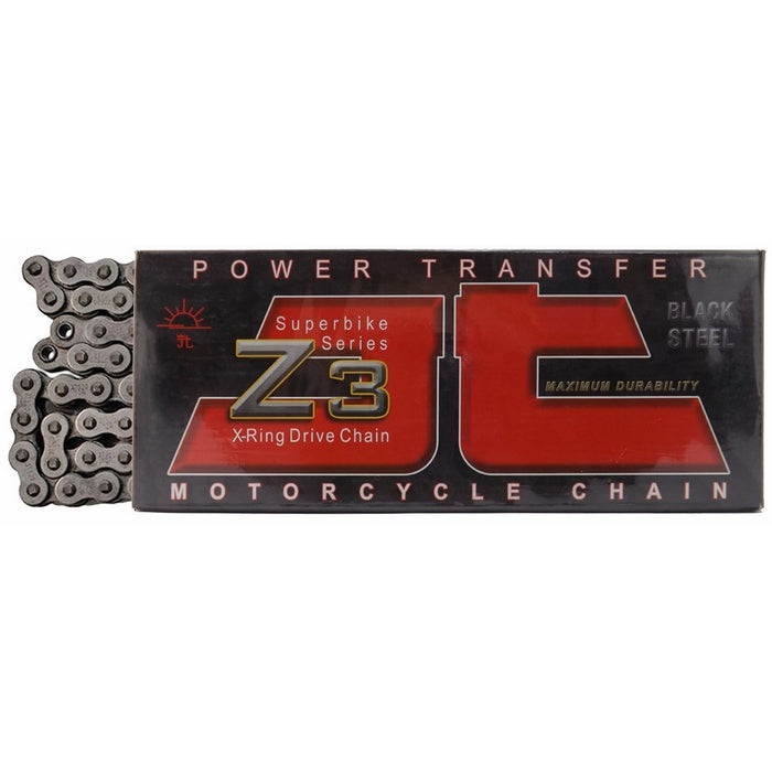 JT Sprockets JTC525Z3118RL 118 Link Steel Super Heavy Duty X Ring Drive Chain (525Z3)