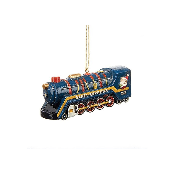 Kurt Adler Santa Express Train Resin Ornament