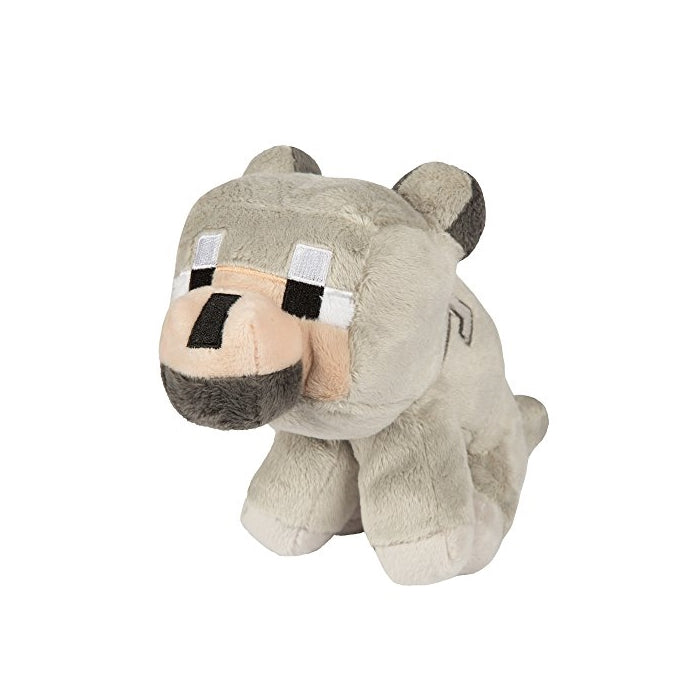 JINX Minecraft Baby Wolf Plush Stuffed Toy