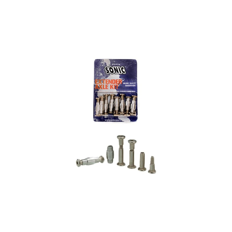 Sonic Extender Axle Kit Inline Skate Hardware