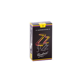 Vandoren SR413 Alto Sax ZZ Reeds Strength 3; Box of 10