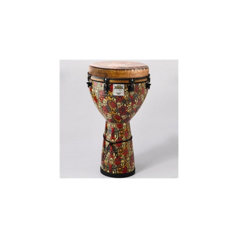 Remo Djembe, MONDO(TM), Key-Tuned, 14" x 25", SKYNDEEP FIBERSKYN, Contour Tuning Brackets, Multi-Mask Finish