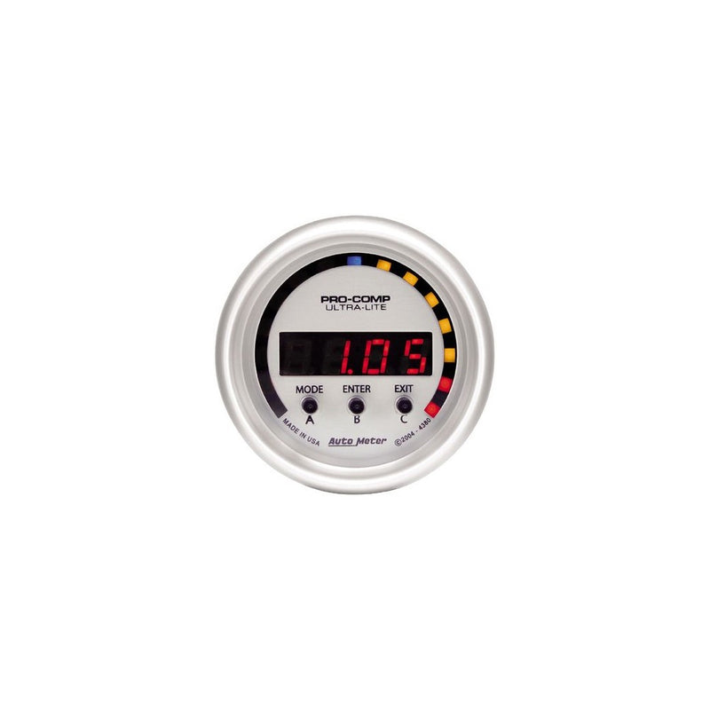 Auto Meter 4380 Ultra-Lite Digital D-PIC Gauge