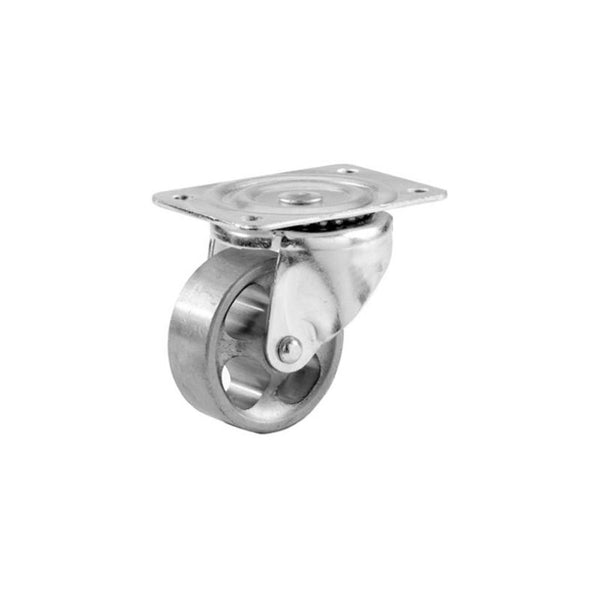 Shepherd Hardware 9780 3-Inch Cast Iron Swivel Plate Caster, 250-lb Load Capacity