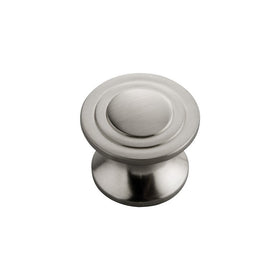 Hickory Hardware P3101-SN 1-1/4-Inch Deco Knob, Satin Nickel