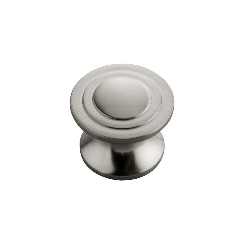 Hickory Hardware P3101-SN 1-1/4-Inch Deco Knob, Satin Nickel