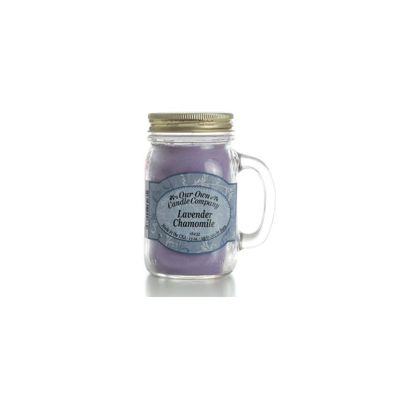 Our Own Candle Company Lemon Pound Cake Scented 13 Ounce Mason Jar Candle By