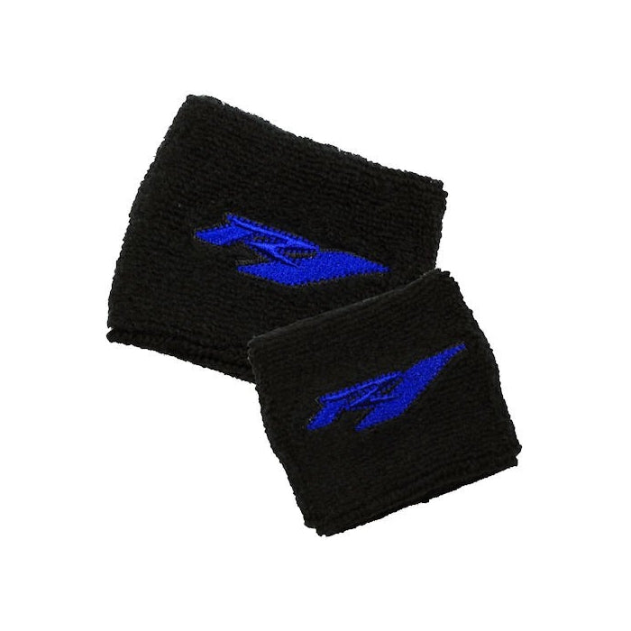 Yamaha R1 Black/Blue Brake/Clutch Reservoir Sock Cover Set Fits YZF-R1, R1