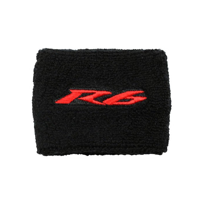 Yamaha R6 Black/Red Brake Reservoir Sock Cover Fits YZF-R6, R6