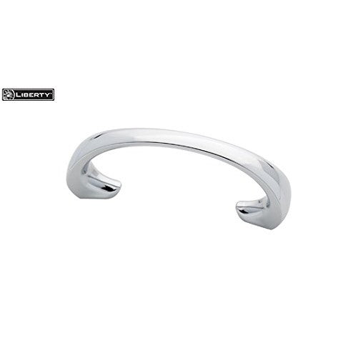 Liberty P18005C-PC-C Barcelona 3 in. (76mm) Sweepy Kitchen Cabinet Hardware Drawer Handle Pull, Polished Chrome