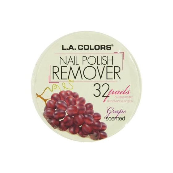 L.A. Colors Nail Polish Remover Pads 963 Grape Scent