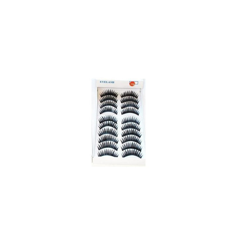 10 Pair Thick Fake False Makeup Eyelashes Eye Lash