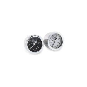 Biker's Choice LIQUID OIL PRESSURE GUAGE WHT BC00060