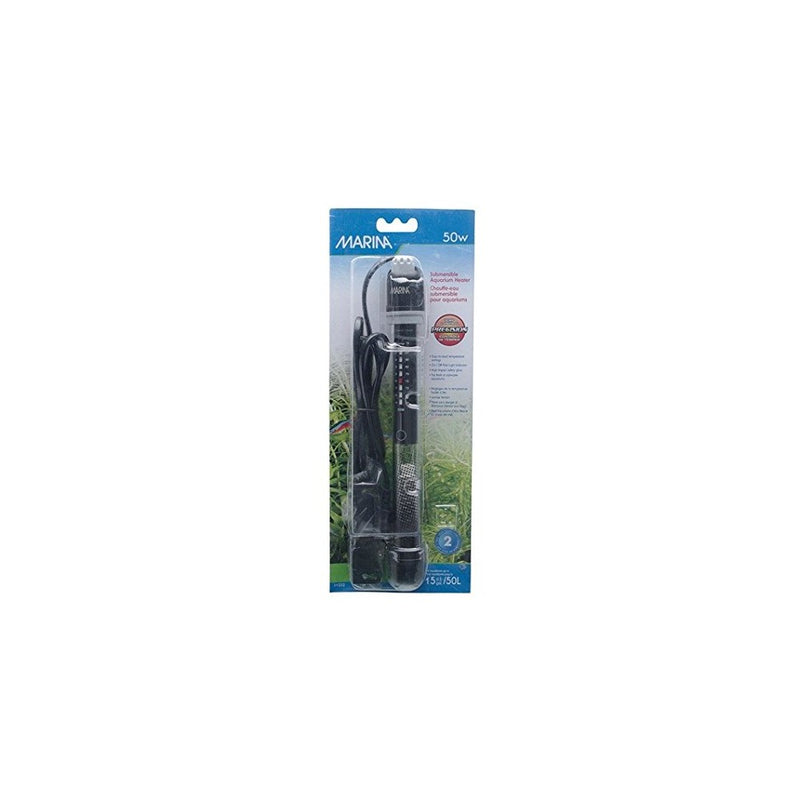 Fluval Marina Submersible Heater for Aquarium, 50-watt