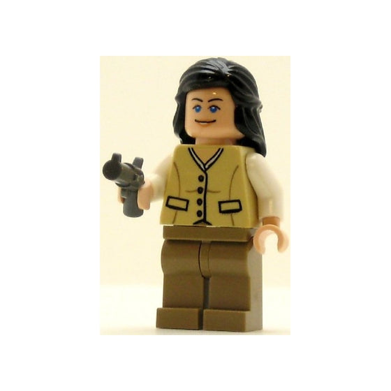 LEGO Indiana Jones Minifig Marion Ravenwood Tan Outfit