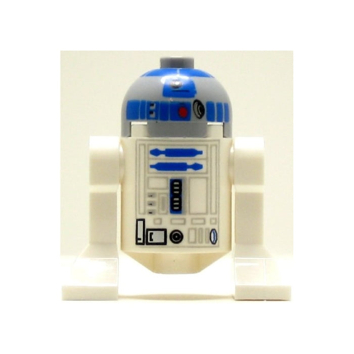 LEGO Star Wars Minifig R2D2 Light Bluish Gray Head