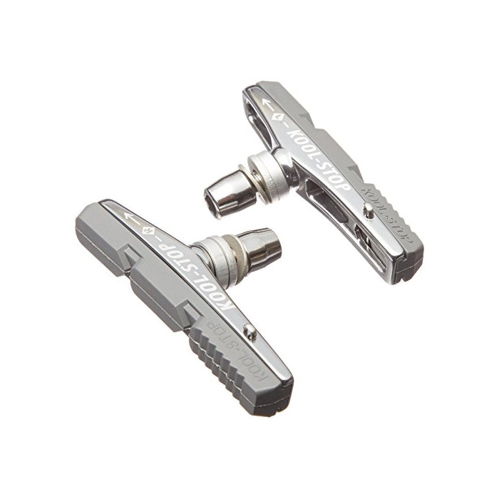 Kool Stop Lightweight Holder Version 2 V-Type Brake Pads for Electric Bikes