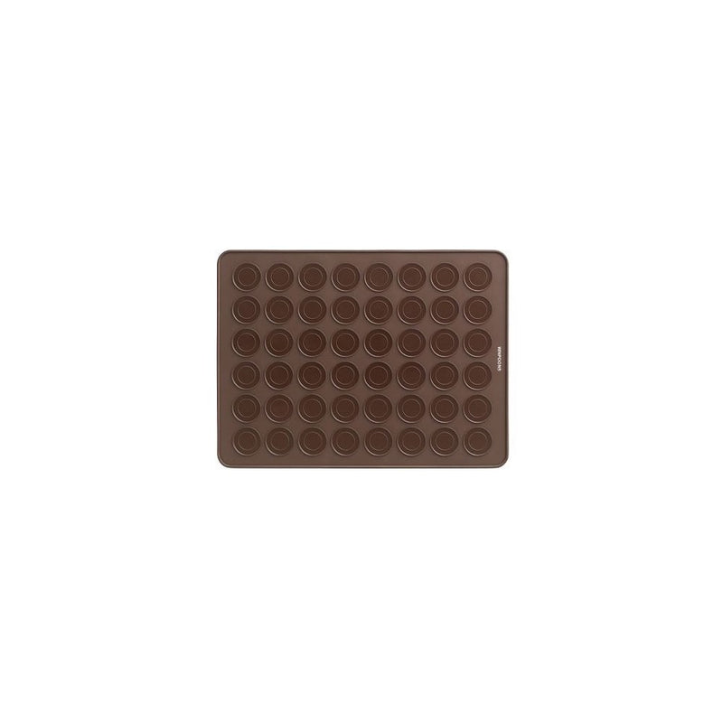 1 X Silicone Macaron macaroon Baking Sheet Mat Muffin DIY Chocolate Cookie Mould Mode - 48 Capacity