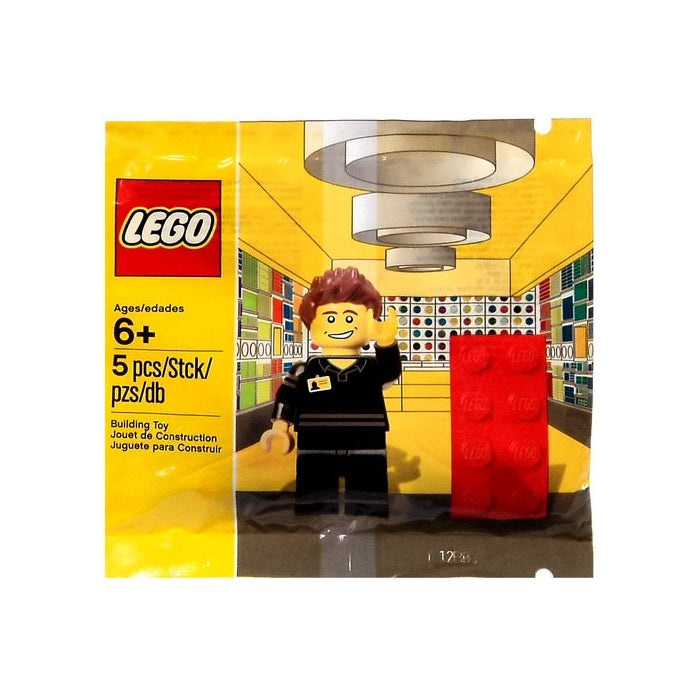 Lego Shop Employee MiniFigure Set 5001622