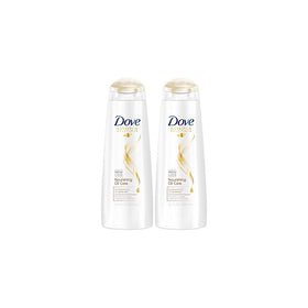 Dove Anti-Frizz Oil Therapy Shampoo With Almond Oil 12 oz (Pack of 2)