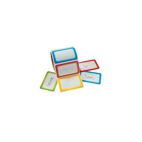 Fun Express Colorful Name Tag Labels - 100 Stickers