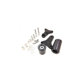 Motorcycle Carbon No Cut Frame Slider Crash Protector For 2011-2013 Suzuki Gsxr 600/750 by SMT-MOTO