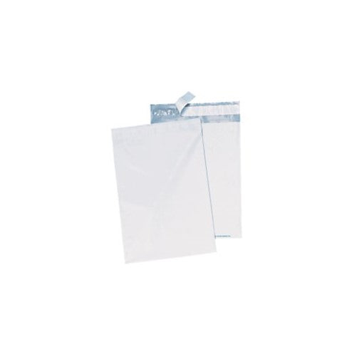 Quality Park 46197 Redi Strip Poly Mailer, 10 x 13, White (Box of 100)