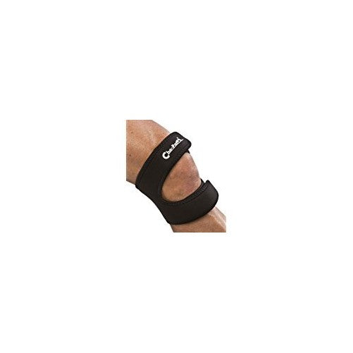 Cho-Pat Dual Action Knee Strap – Provides Full Mobility & Pain Relief For Weakened Knees – Black (X-Large, 18”-20”)